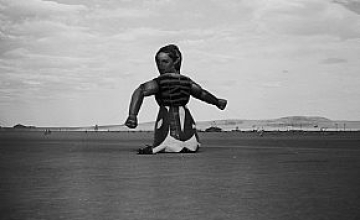 A photograph by Bill Brown at the Burning Man Festival, image of Punto de Vista International Semina...