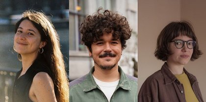 Blanca Camell Galí, Hugo Amoedo y Magdalena Orellana, cineastas participantes en la edición X Films 2022